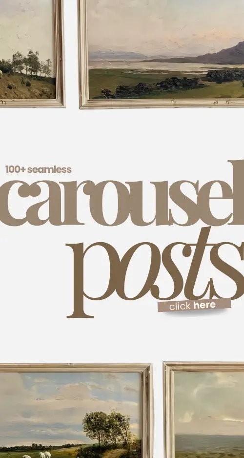 Seamless Carousel Canva Templates